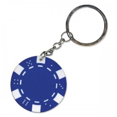 Poker Chip Keychain