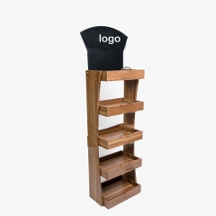 wooden display