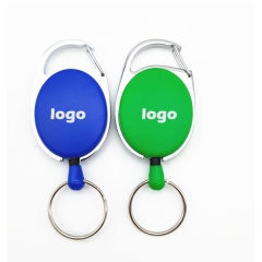 Retractable badge holder