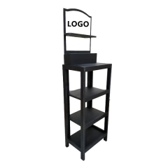 Wood display rack