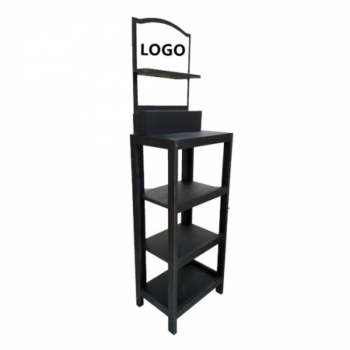Wood display rack