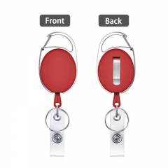 Retractable badge holder