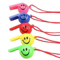 Whistle with string