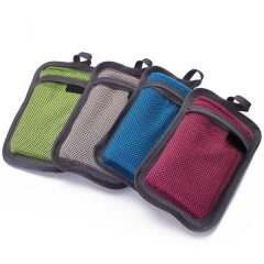 Ice cooling towel