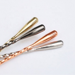 Stainless steel cocktail spoon