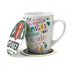 absorbent paper cup coaster