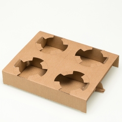 Corrugated Coffee Beverage Tray