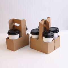 4 Corner 32 OZ Pop-Up Food And Drink Tray