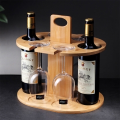 Bamboo Wine RackEasy