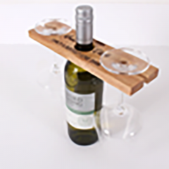 Wooden Display Wine Bottle Holder