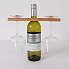 Wooden Display Wine Bottle Holder