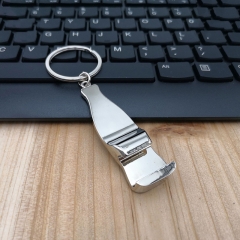 Wine bottle opener Metal keychain small gift