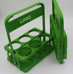 Custom Foldable Beer Bottle Basket