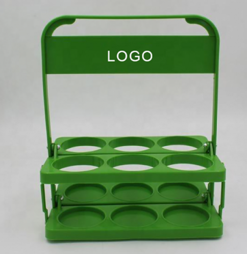 Custom Foldable Beer Bottle Basket
