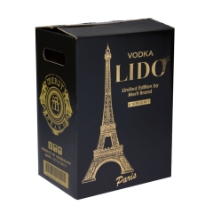 4 bottles Wine box