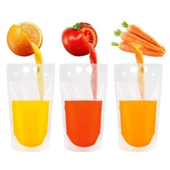 Drink Pouch With Straw