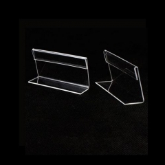 Clear Acrylic Sign Display Stand