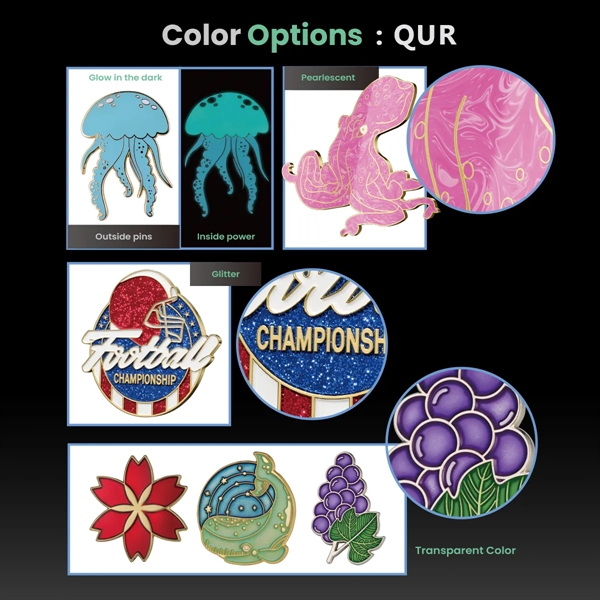 Lapel Pins, Economy Soft Enamel, 0.5