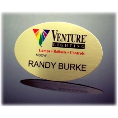 Metal badge