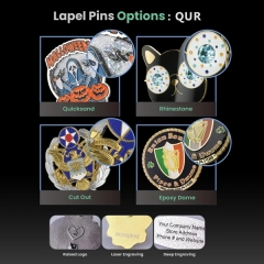 Lapel Pins, Economy Soft Enamel, 0.5