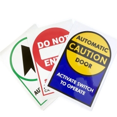 Cling PVC Advertising Sticker