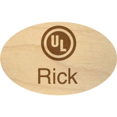 Wooden Badge