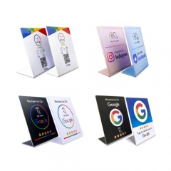 NFC Google Review Stand