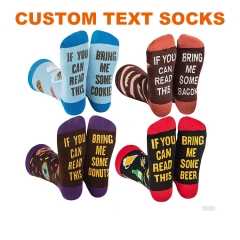 Combed Cotton Custom Knitted Dress Socks