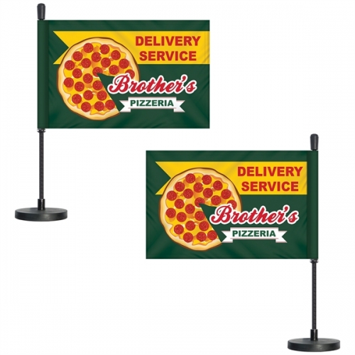 Custom Magnetic Car Flag Kit