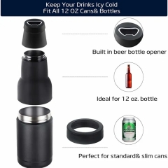 3 in 1 Beer Bottle Insulator Cooler