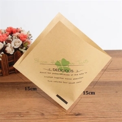 Triangular Paper Food Packing Bag