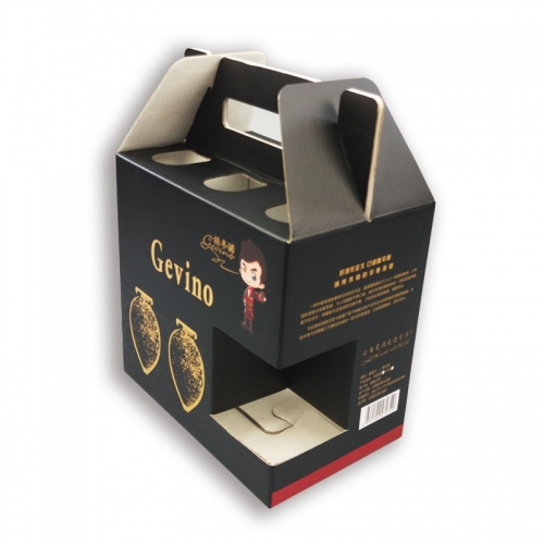 6 bottles Wine box