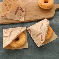 Triangular Paper Food Packing Bag