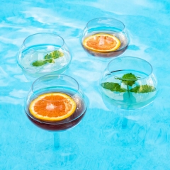 350ml Beach Wine Glass
