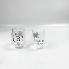 600ML Acrylic Wine Glass