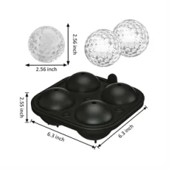 Golf Ball Shaped Ice Cube Tray