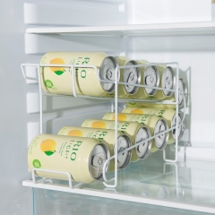 Double-decker home tabletop beer rack
