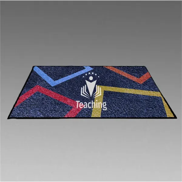 Custom Logo Mats Rubber Backing Standard 3x5FT