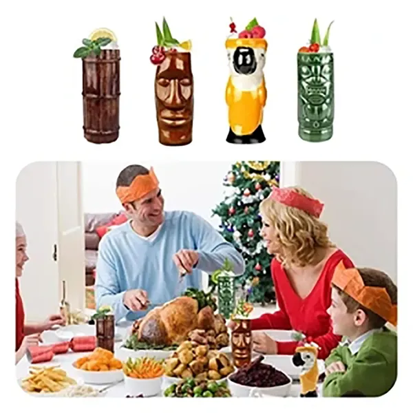 Hawaii Ceramic Wine Glass