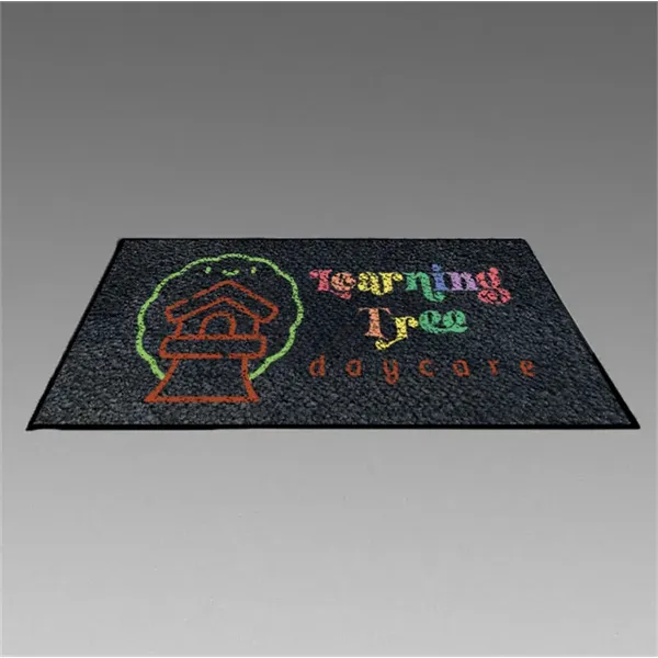 Custom Logo Mats Rubber Backing Standard 3x5FT