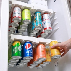 Refrigerator hanging can storage rack