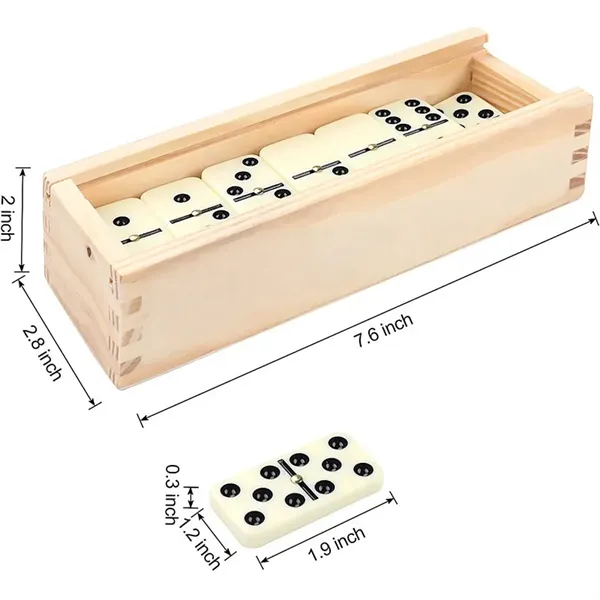 Classical Double 6 Domino Game Set
