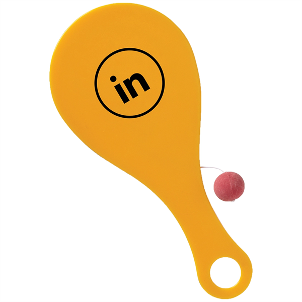 Plastic Paddle Ball Game