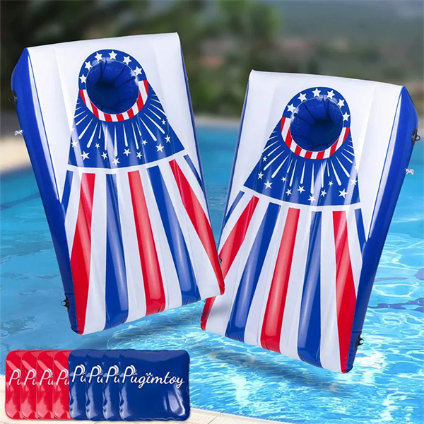 Swim Corn-hole Game Inflatable Pool Toy
