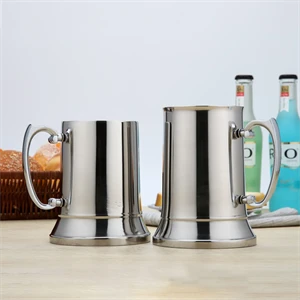 15 oz Stainless Steel Beer Mug