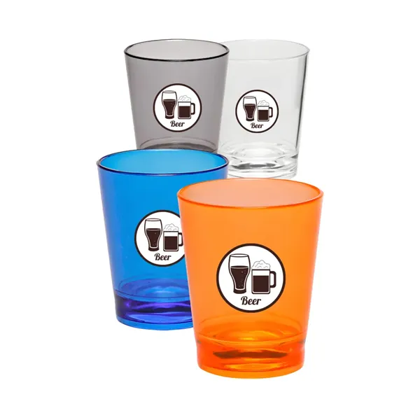 Toast Masters Plastic Shot Glasses
