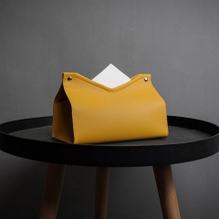 PVC Leather Tissue Box