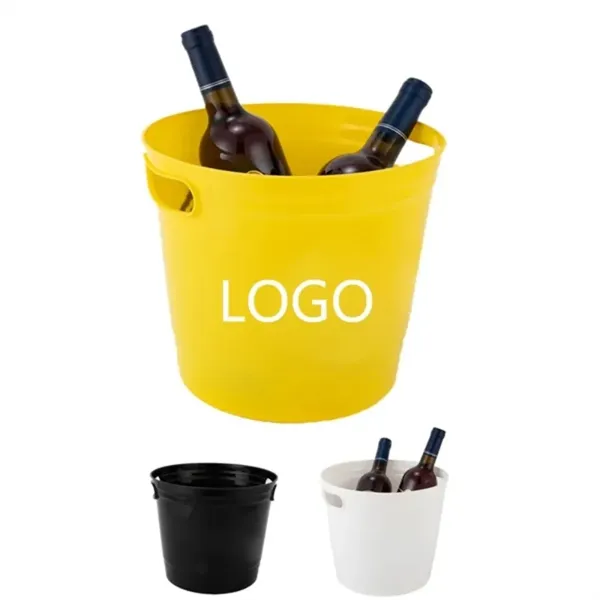 Round Beer Wine Ice Bucket