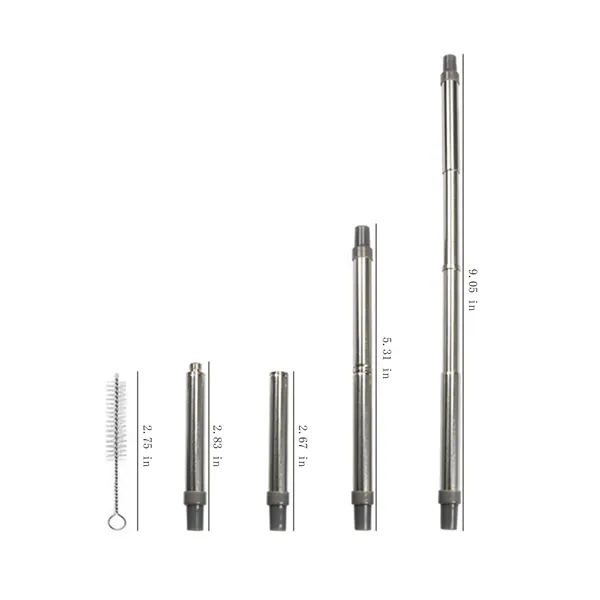 Stainless Steel Keychain Straw