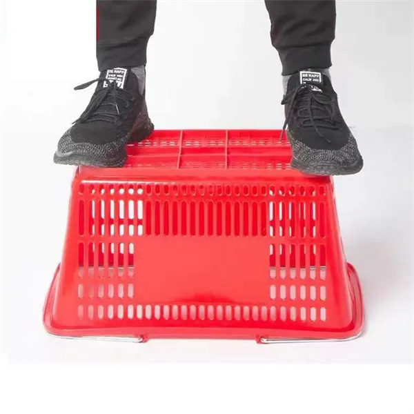 2 Handle Plastic Shopping Basket